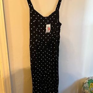 Torrid polka dot jumpsuit
